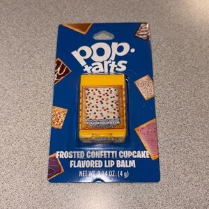 NIB POP-TARTS Frosted Confetti Cupcake Flavored Lip Balm